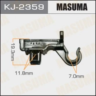 Кліпса (пластикова кріпильна деталь) MASUMA KJ-2359