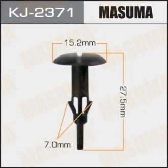 Кліпса підкрилка Camry V40 MASUMA KJ-2371