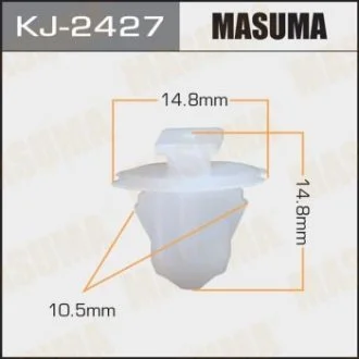 Кліпса (пластикова кріпильна деталь) MASUMA KJ-2427