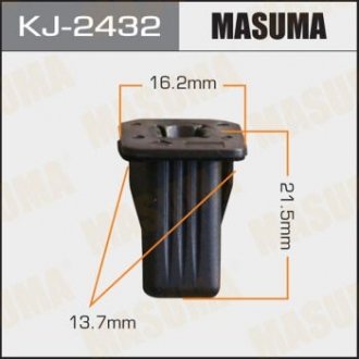 Кліпса (пластикова кріпильна деталь).. MASUMA KJ-2432 (фото 1)