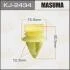 Кліпса (пластикова кріпильна деталь) MASUMA KJ-2434 (фото 1)