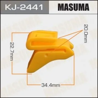 Кліпса (пластикова кріпильна деталь) MASUMA KJ-2441