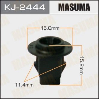 Кліпса (пластикова кріпильна деталь). MASUMA KJ-2444