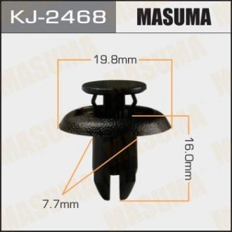 Кліпса кріпильна MASUMA KJ2468 (фото 1)