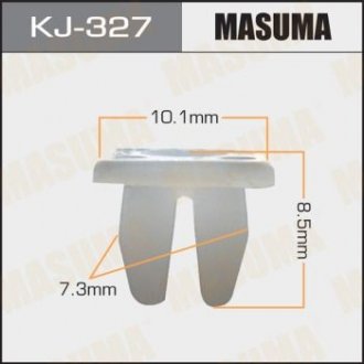 Кліпса (пластикова кріпильна деталь). MASUMA KJ-327 (фото 1)