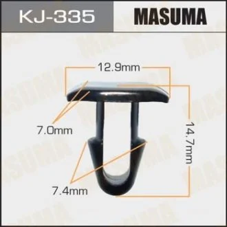 Кліпса (пластикова кріпильна деталь).. MASUMA KJ-335