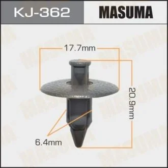 Кліпса (пластикова кріпильна деталь).. MASUMA KJ-362
