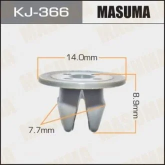 Кліпса (пластикова кріпильна деталь).. MASUMA KJ-366