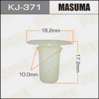 Клипса (пластиковая крепежная деталь). MASUMA KJ-371