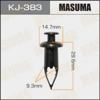 Кліпса (пластикова кріпильна деталь). MASUMA KJ-383