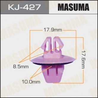 Клипса (пластиковая крепежная деталь) MASUMA KJ-427