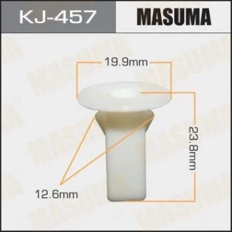 Кліпса (пластикова кріпильна деталь) MASUMA KJ-457