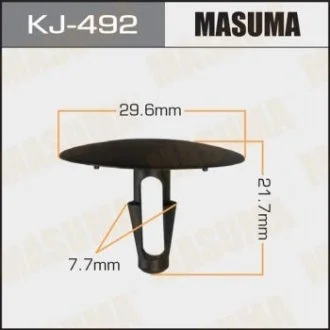 Кліпса (пластикова кріпильна деталь) MASUMA KJ-492