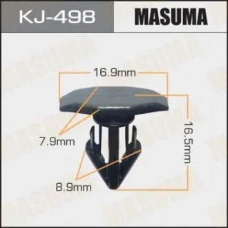 Клипса (пластиковая крепежная деталь) MASUMA KJ-498