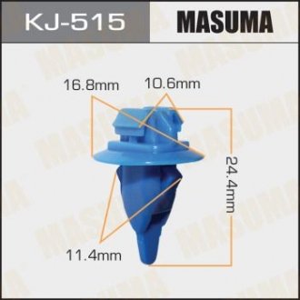 Клипса (пластиковая крепежная деталь) MASUMA KJ-515 (фото 1)