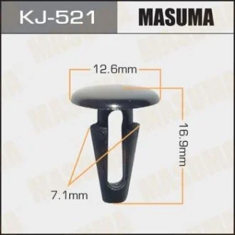 Кліпса (пластикова кріпильна деталь) MASUMA KJ-521