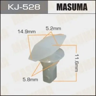 Кліпса кріпильна MASUMA KJ-528 (фото 1)