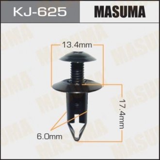 Клипса (пластиковая крепежная деталь) MASUMA KJ-625