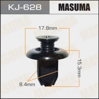 Кліпса (пластикова кріпильна деталь) MASUMA KJ-628