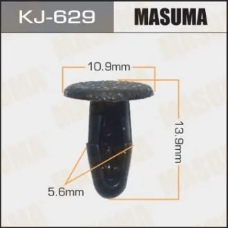 Кліпса (пластикова кріпильна деталь) MASUMA KJ-629