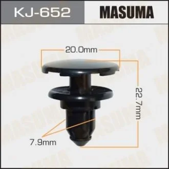 Кліпса (пластикова кріпильна деталь) MASUMA KJ-652