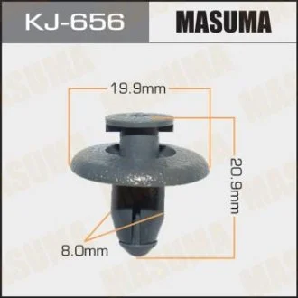 Кліпса (пластикова кріпильна деталь) MASUMA KJ-656