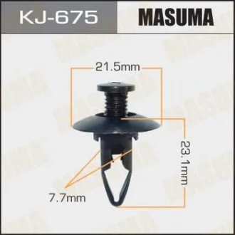 Кліпса (пластикова кріпильна деталь) MASUMA KJ-675