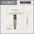 Кліпса (пластикова кріпильна деталь) MASUMA KJ-807 (фото 1)