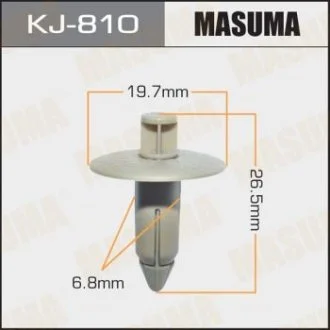 Кліпса (пластикова кріпильна деталь) MASUMA KJ-810
