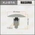 Кліпса (пластикова кріпильна деталь) MASUMA KJ-814 (фото 1)