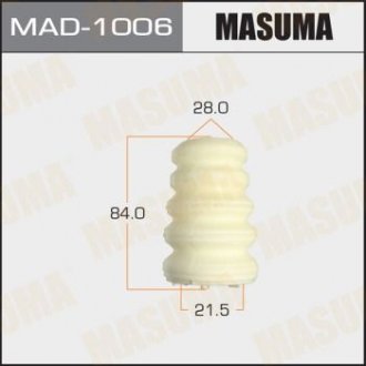 Відбійник амортизатора MASUMA MAD1006