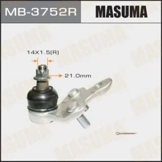 Опора шаровая передн нижн TOYOTA CAMRY, HARRIER/ MCU3#, ACU3#/ RH MASUMA MB3752R