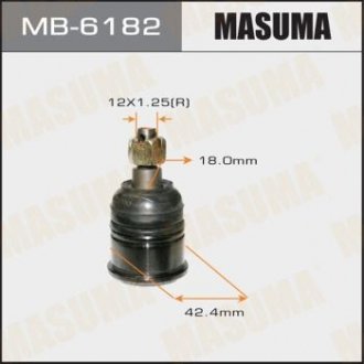 Опора шаровая MASUMA MB6182 (фото 1)