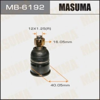 Опора шаровая передн нижн CR-V, CIVIC MASUMA MB6192