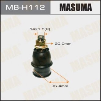 Опора кульова MASUMA MBH112 (фото 1)