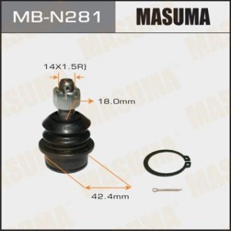 Опора шаровая MASUMA MBN281 (фото 1)