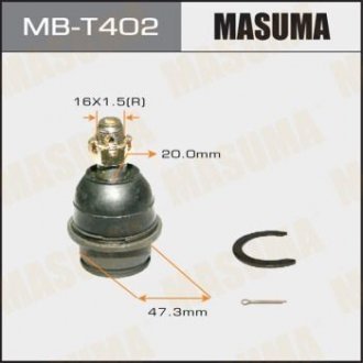 Опора шаровая MASUMA MBT402
