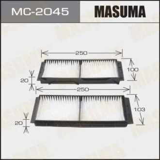 Фото фільтр салону (MC-2045) MASUMA MC2045 Фільтр салону (MC-2045) MASUMA MC2045
