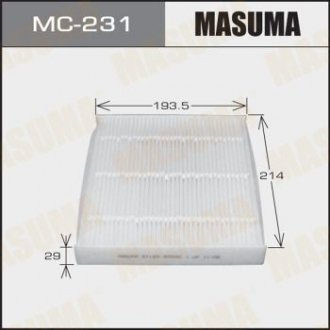 Фільтр салону MASUMA MC231 (фото 1)