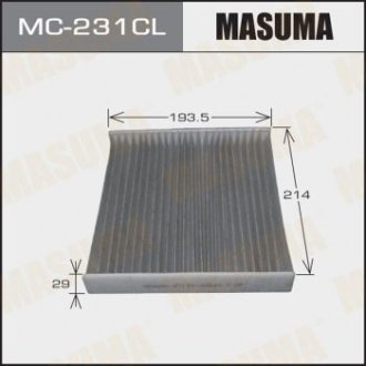 Фільтр повітряний кондиціонера (салона) MASUMA MC231CL