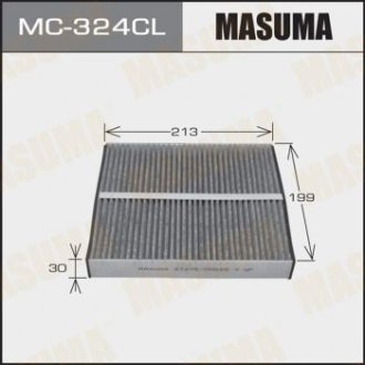 Фільтр повітряний кондиціонера (салона) MASUMA MC324CL (фото 1)
