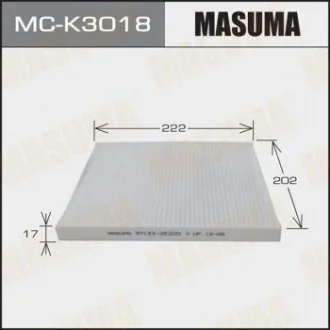 Фильтр салона AC-003 HYUNDAI/ TUCSON/ V2000 V2700 04-06 MASUMA MCK3018