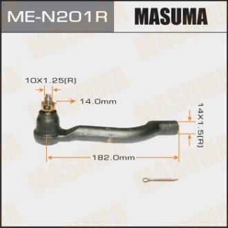 Наконечник рулевой MASUMA MEN201R (фото 1)