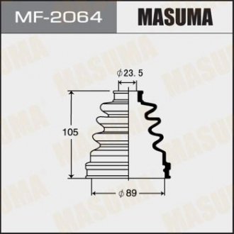 Пильовик зовнішнього шрусу Nissan Murano (04-08), Primera (01-05), Teana (03-08), X-Trail (00-07) MASUMA MF2064 (фото 1)
