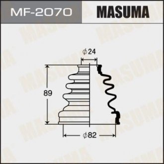 Пильовик зовнішнього шрусу Mazda 6 (-03)/ Toyota RAV 4 (-00) MASUMA MF2070 (фото 1)
