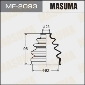 Пильовик зовнішнього шрусу Nissan Primera (-01) MASUMA MF2093