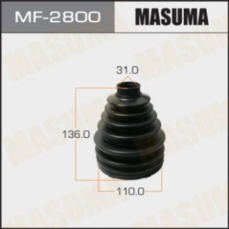 Пильовик приводу LC 200 зовнішній MASUMA MF-2800 (фото 1)