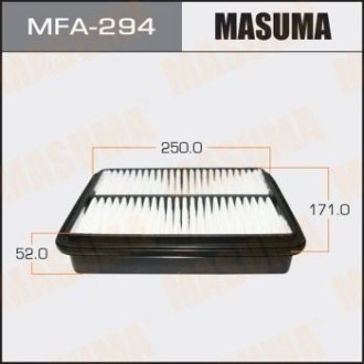 Фільтр повітряний двигуна MASUMA MFA294 (фото 1)