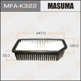 Фільтр повітряний MASUMA MFAK322