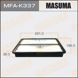 Фільтр повітряний MASUMA MFAK337 (фото 1)